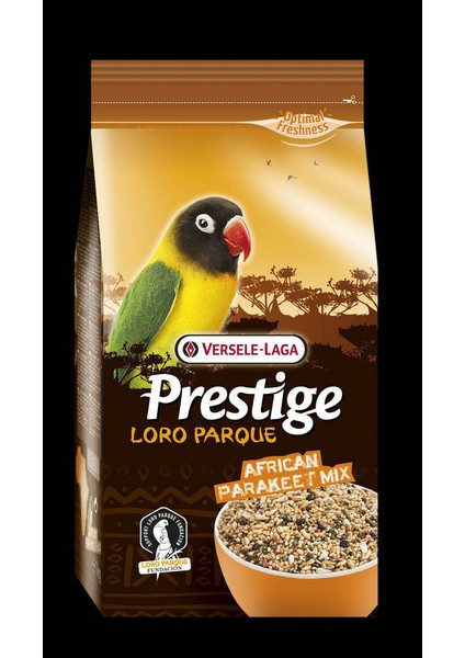 Loro Parque Afrika Paraket Exp 1kg Drstr