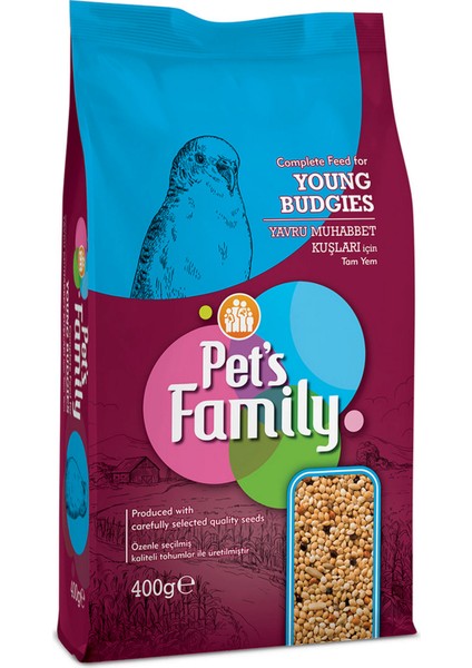 Pets Famıly Yavru Muhabbet Yemi 400G Drstr