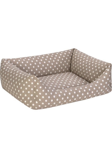 Uniform Bej Puyeli Kedi ve Köpek Yatağı S 50X60CM Drstr fiyatları