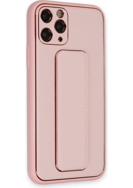 Iphone 11 Pro Kılıf Coco Deri Standlı Kapak - Pembe Drstr fiyatları