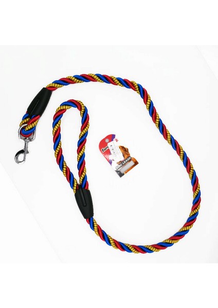Köpek Uzatma 14 mm x 120CM Sarı Krmz. Mavi Drstr