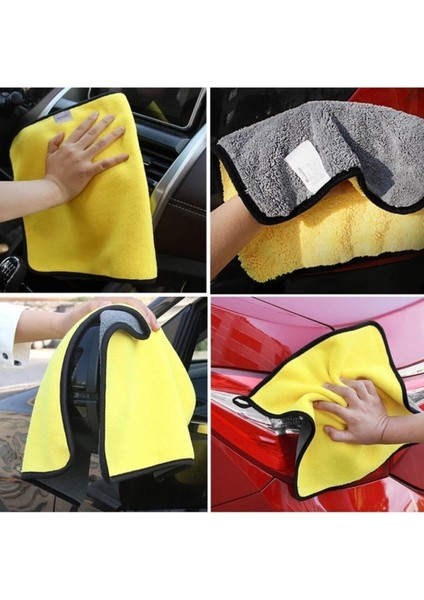 3'lü Mikrofiber Temizlik Seti, 50x50 cm, Teleskopik Çek Çek, Ultra Pamuklu Bez fiyatları