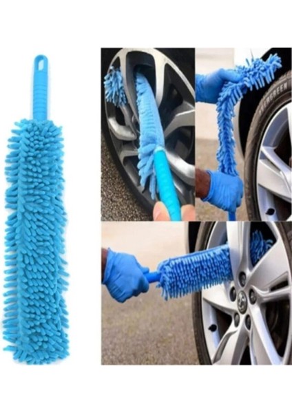 3'lü Mikrofiber Temizlik Seti, 50x50 cm, Teleskopik Çek Çek, Ultra Pamuklu Bez fırsatları