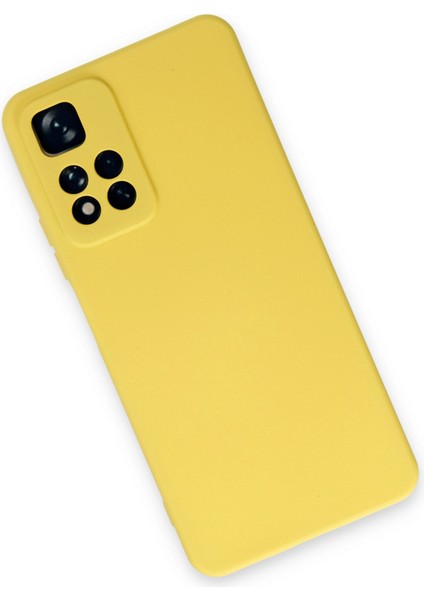 Xiaomi Redmi Note 11 Pro Plus 5g Kılıf Nano Içi Kadife Silikon - Sarı Drstr fiyatları