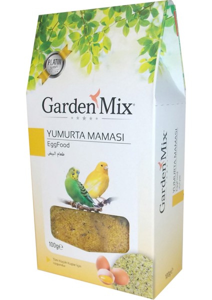 Gardenmıx Platin Yumurta Maması 100G Drstr