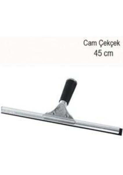 45 cm metal çekçekli camsil silme aparatı, temizlikte rahatlık sağlar fiyatları