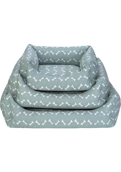 Uniform Bone Mint-Beyaz Kedi ve Köpek Yatağı S 50X60CM Drstr fırsatları