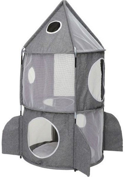 Catit Vesper Uzay Gemisi Kedi Tüneli Gri Drstr