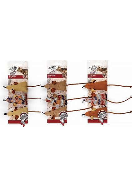 Dream Catcher - Peluş Fare Oyuncak 3 Lü Drstr