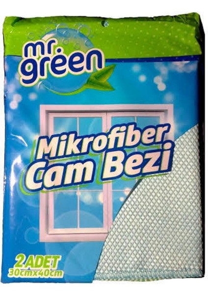 Mikrofiber Cam Bezi 2'li, Temizlik ve Parlaklık İçin Harika Bir Seçenek