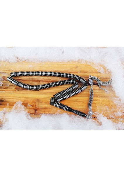 Oltu Taşı Kesme Model Burgu Vida Işlemeli Tespih fiyatları