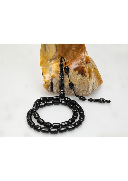 Oltu Taşı Oyma Imame Işleme Sade Tespih fiyatları