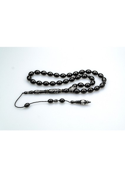 Oltu Taşı Özel Seri hat Işçilikli Imame Tespih