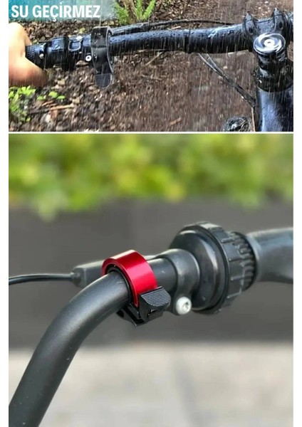 Ultra-Yüksek Sesli Alüminyum Alaşımlı Bisiklet Zili modelleri