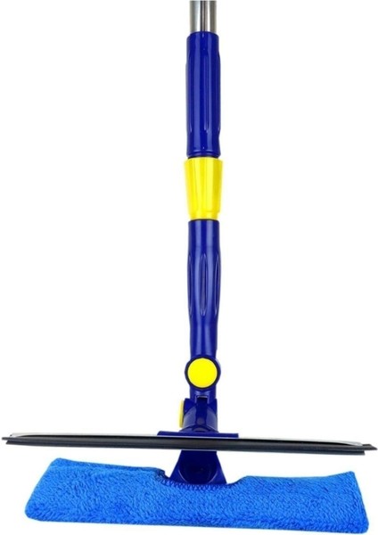 Mikrofiber Teleskopik Oynar Başlı Cam Temizleme Cihazı