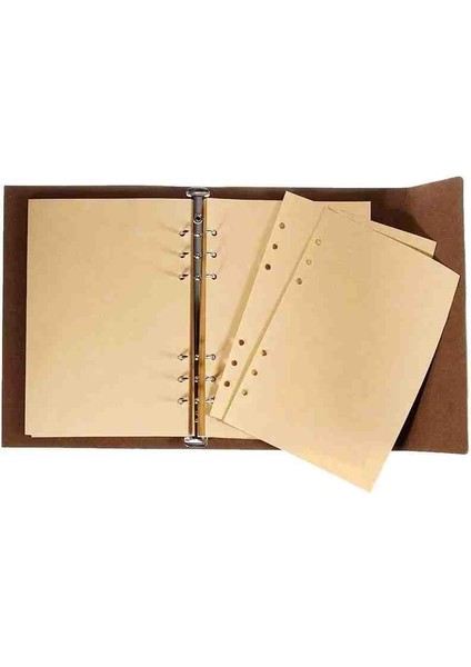 Deri Kapaklı Vintage Defter Vip Kalem Hediyeli Kraft Sayfa Günlük Not Ajanda Anı Hatıra Defteri fiyatları