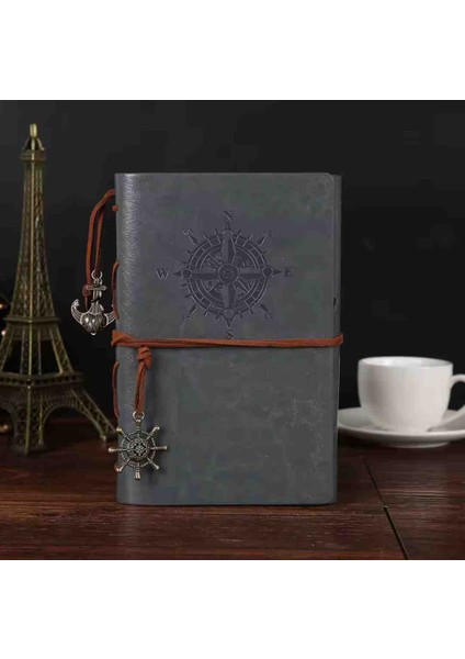 Deri Kapaklı Vintage Defter Vip Kalem Hediyeli Kraft Sayfa Günlük Not Ajanda Anı Hatıra Defteri indirimleri