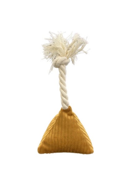 Ipli Prizma Köpek Oyuncağı Sarı 7X15CM Drstr