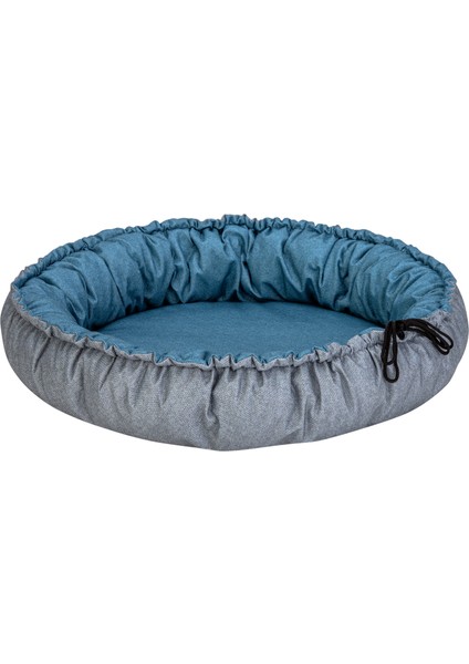 Sunflower Kedi ve Köpek Yatağı Çift Taraflı Mavi/gri 85CM Drstr