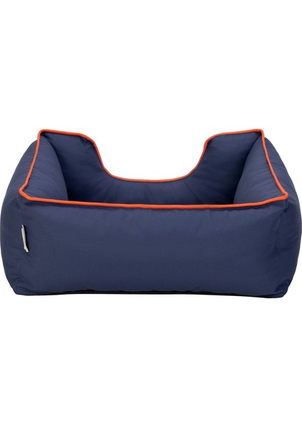 Alpha Kedi ve Köpek Yatağı Lacivert W Turuncu Biye S 60X50CM Drstr modelleri