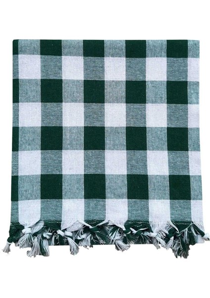 150X150 cm Kareli Yer Sofra Bezi Piknik Masa Örtüsü Saçaklı fırsatları