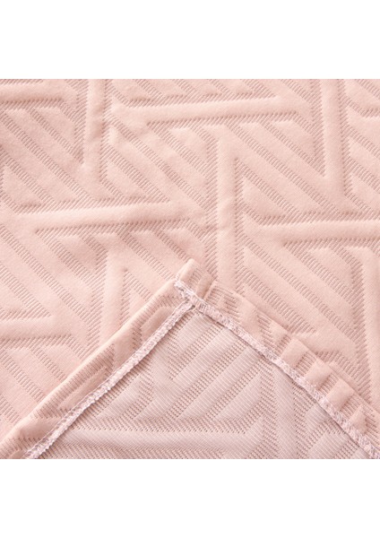 Soft Anka Çift Kişilik Yatak Örtüsü - Pembe - 240X260 cm