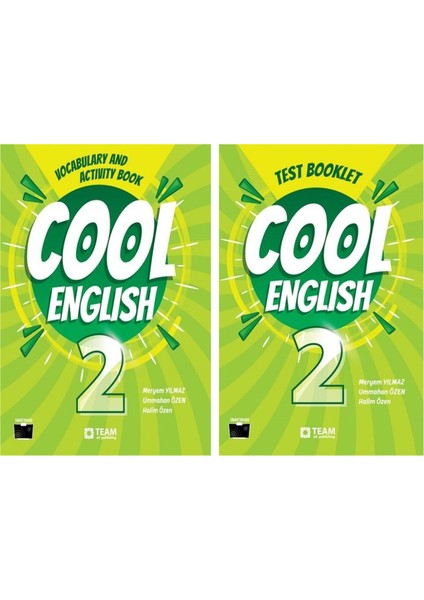 Team Elt 2. Sınıf Cool English Test Booklet ve Cool English Vocabulary And Activity Book Seti 2 Kitap