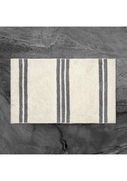 Soft Lucia Banyo Paspası - Beyaz - 60X100 cm