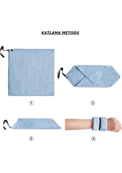 Mira Home Sporcu Havlu El Bilekliği Ter Havlusu Yumuşak Mikrofiber fiyatları