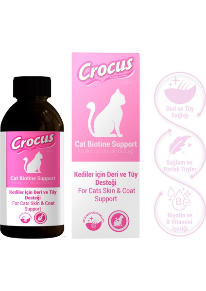 Kedi Tüy Sağliği Damlasi 100 ml x 2 Adet Drstr