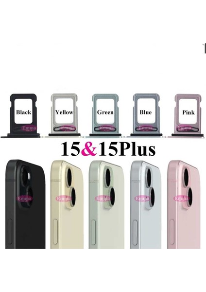 Iphone 15 Plus Çift Sim Kart Tepsisi Sim Çekmecesi Çift Sim Için