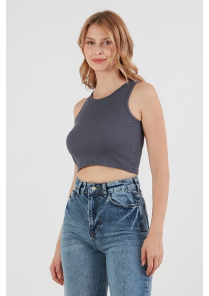 Basic Fitilli Halter Yaka Modal Body modelleri