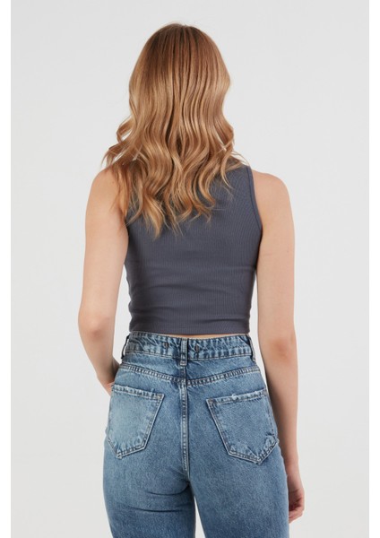 Basic Fitilli Halter Yaka Modal Body fırsatları