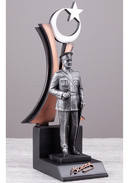 Atatürk Askeri Üniformalı Büst