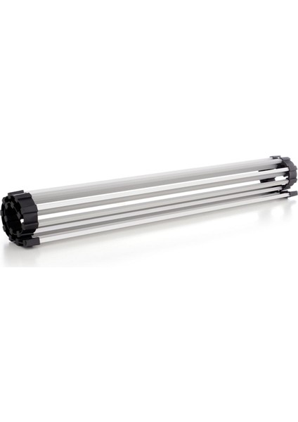 Katlanabilir lavabo üstü mutfak rafı, şık ve pratik gri tasarım, 32x58 cm