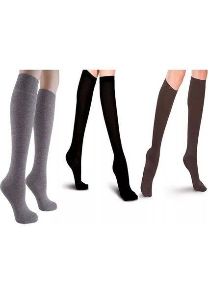 Emre Kadın Için Kahve Renk Diz Altı Anne Çorabı 217 fırsatları