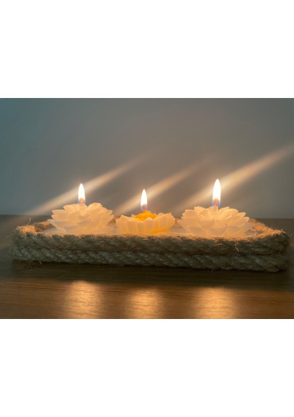 Rustik Hasır Detaylı Mdf Dekoratif Altlık – El Yapımı – Doğal Jüt Kenarlı 20X8 cm fiyatları