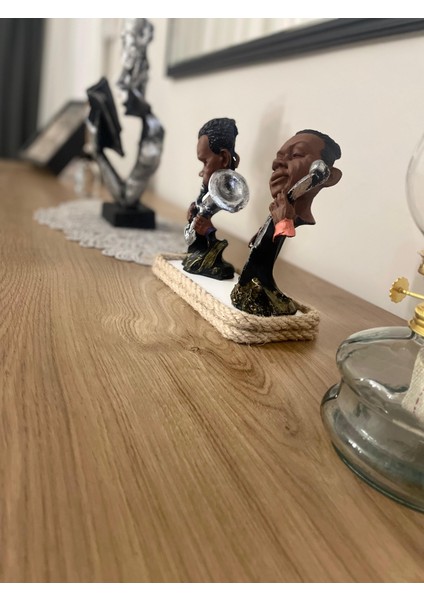 Rustik Hasır Detaylı Mdf Dekoratif Altlık – El Yapımı – Doğal Jüt Kenarlı 20X8 cm modelleri