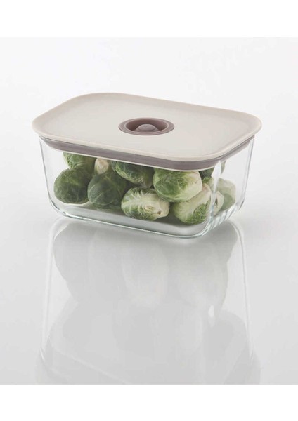 Cam Dikdörtgen Saklama Kabı Seti 3'lü Bej, 500-999 ml, Şık ve kullanışlı tasarım fırsatları