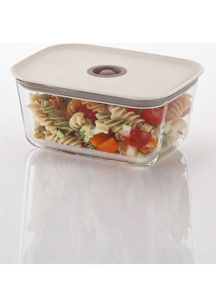 Cam Dikdörtgen Saklama Kabı Seti 3'lü Bej, 500-999 ml, Şık ve kullanışlı tasarım indirimleri