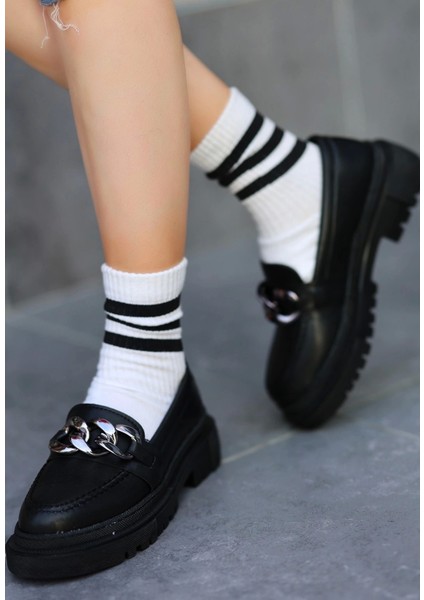 Biga Siyah Cilt Ayakkabı modelleri