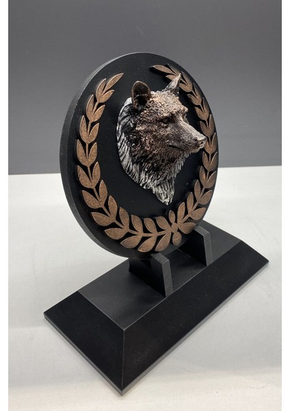 Ayyıldız Kurt Biblo Gümüş Kalite Özel Tasarım