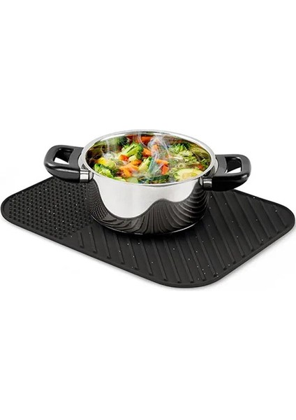 Siyah Silikon Bulaşık Kurutma Matı, Pratik ve Temiz Kullanım İçin Ideal fiyatları