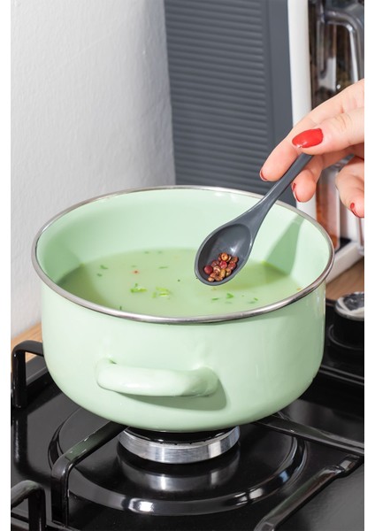 12'li standlı, yapışkanlı, kapaklı baharat saklama kabı seti, gri renk modelleri