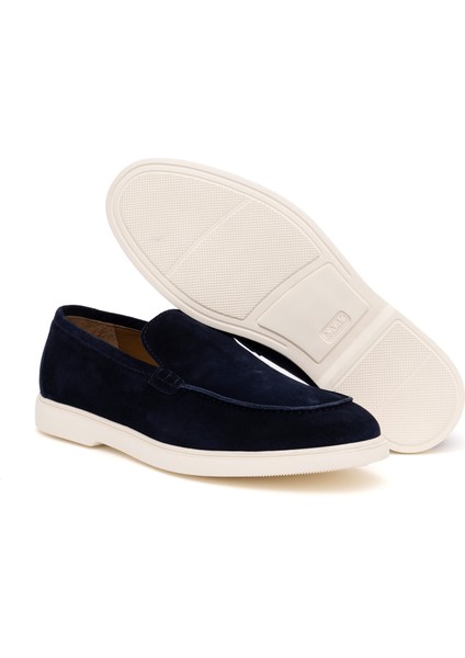 Erkek Lacivert Loafer Ayakkabı 50287554-VR033