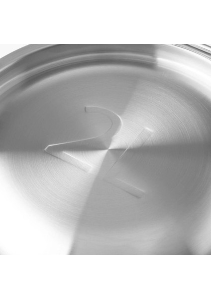 Paslanmaz Çelik Saklama Kabı Seti, 3'lü, Metalik Gri, Sağlam ve şık tasarım