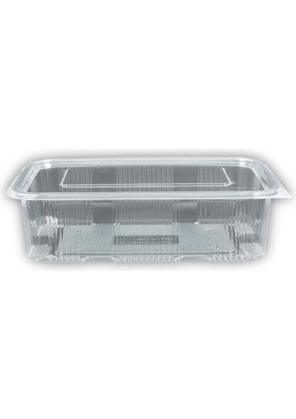 Turuncu 1500 cc şeffaf sızdırmaz kap seti, 10 adet, kapaklı, güvenli ve pratik saklama