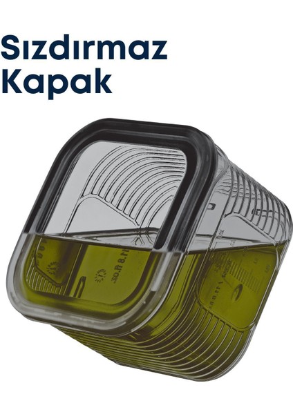 7 Parçalık Sızdırmaz Hava Almaz Saklama Kabı, Füme, Derin Dondurucu ve Mikrodalga Uyumlu fiyatları