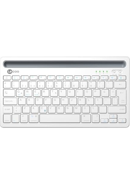 Lenovo Çoklu Cihaz Uyumlu Şarj Edilebilir Akıllı Tablet Tutucu Kart Yuvası Ultra Ince Klavye