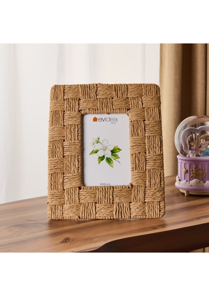 Deco Felicia Çerçeve - Kahverengi - 10X15 cm